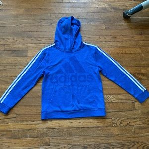 Blue Adidas boys sweatshirt L